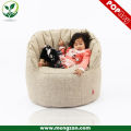 Coussin de beanbag en tissu souple en rembourrage